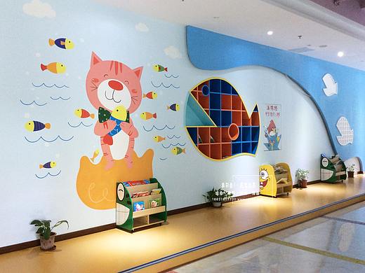 幼儿园壁画欣赏世纪宝贝幼儿园墙绘之二
