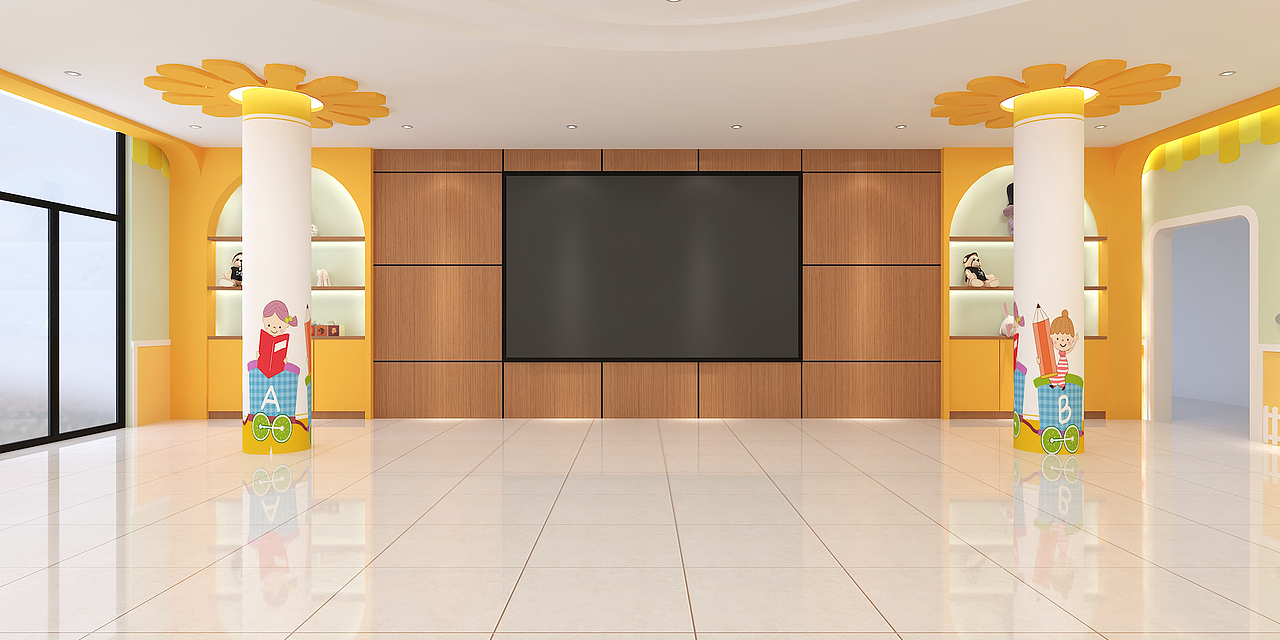 校园文化-幼儿园大厅（图ZMjc0OTkwNDk2） - 其他空间 - 站酷设计师Zachary01原创素材 - 站酷ZCOOL