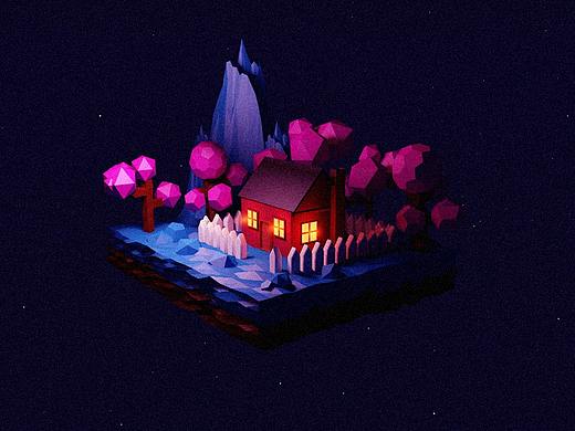 低面建模小练习（个人主页-ZNDg1NzcyODg=） - 其他 - 站酷设计师只只_啊原创素材 - 站酷ZCOOL