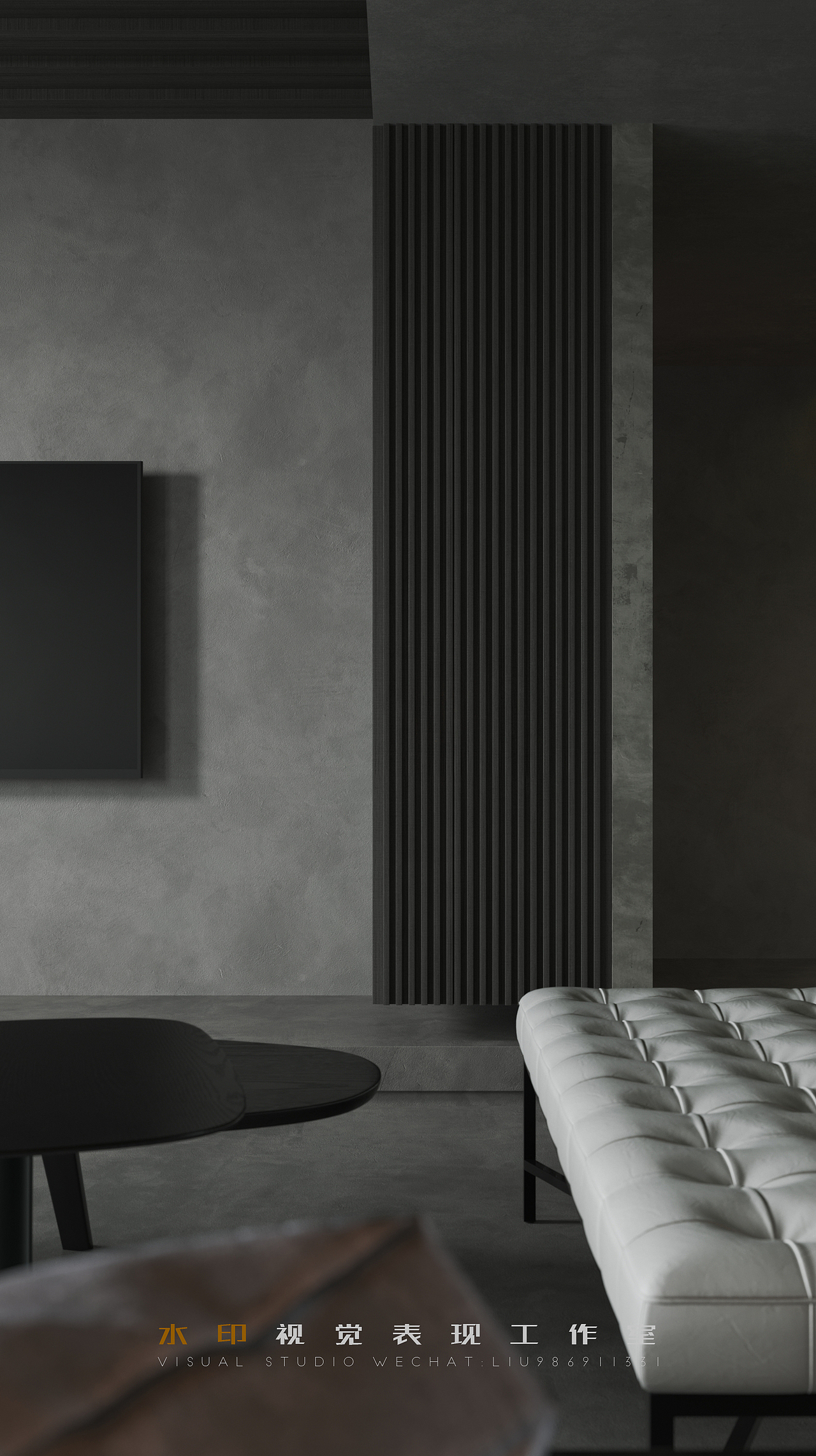 临摹-水泥灰空间,朴素自然!（图ZMjkwNDU3MzU2） - 家装设计 - 站酷设计师小黄小黄小黄小原创素材 - 站酷ZCOOL