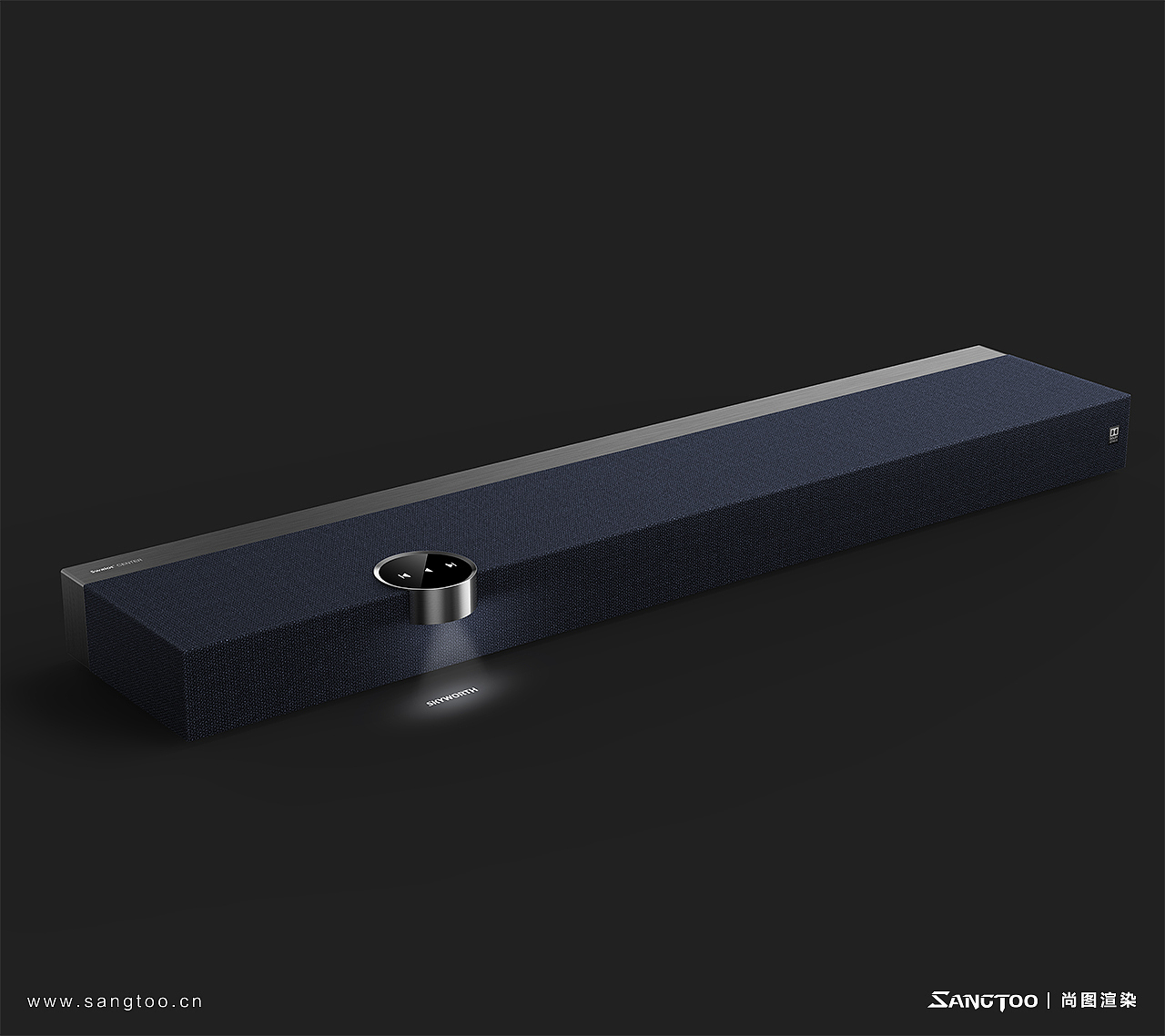 创维Q80系列电视产品效果图 / 产品渲染