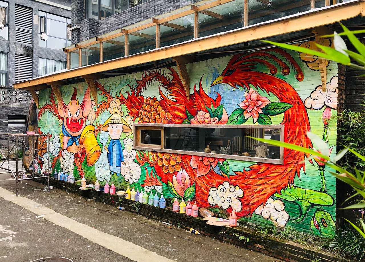 文创产品和墙绘|插画|商业插画|助人魏乐_原创作品-站酷zcool