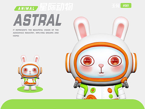 星际动物IP建模练习