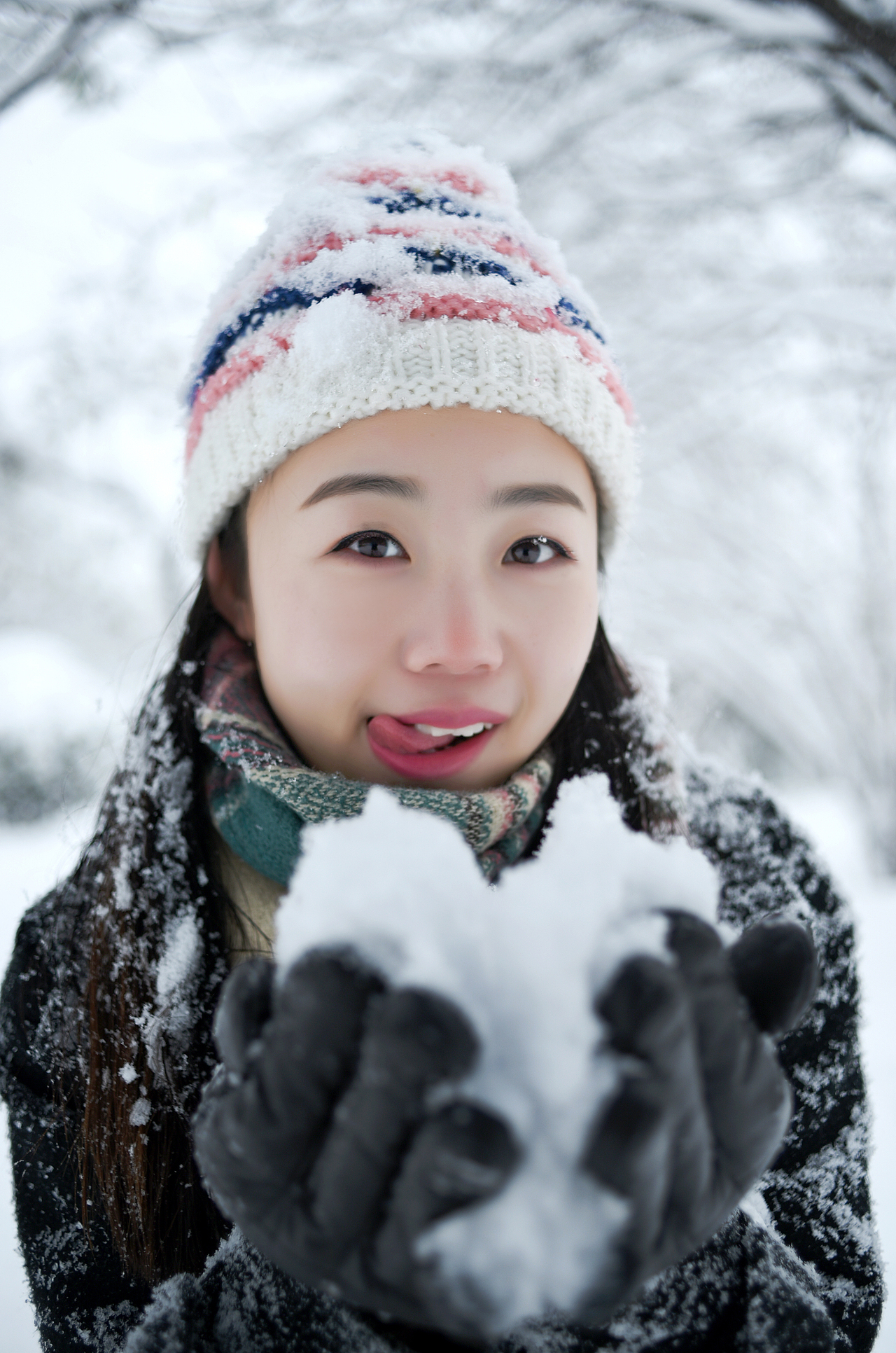 best小霞-雪景（图ZNjQyMTY0Njg=） - 人像摄影 - 站酷设计师best小霞原创素材 - 站酷ZCOOL