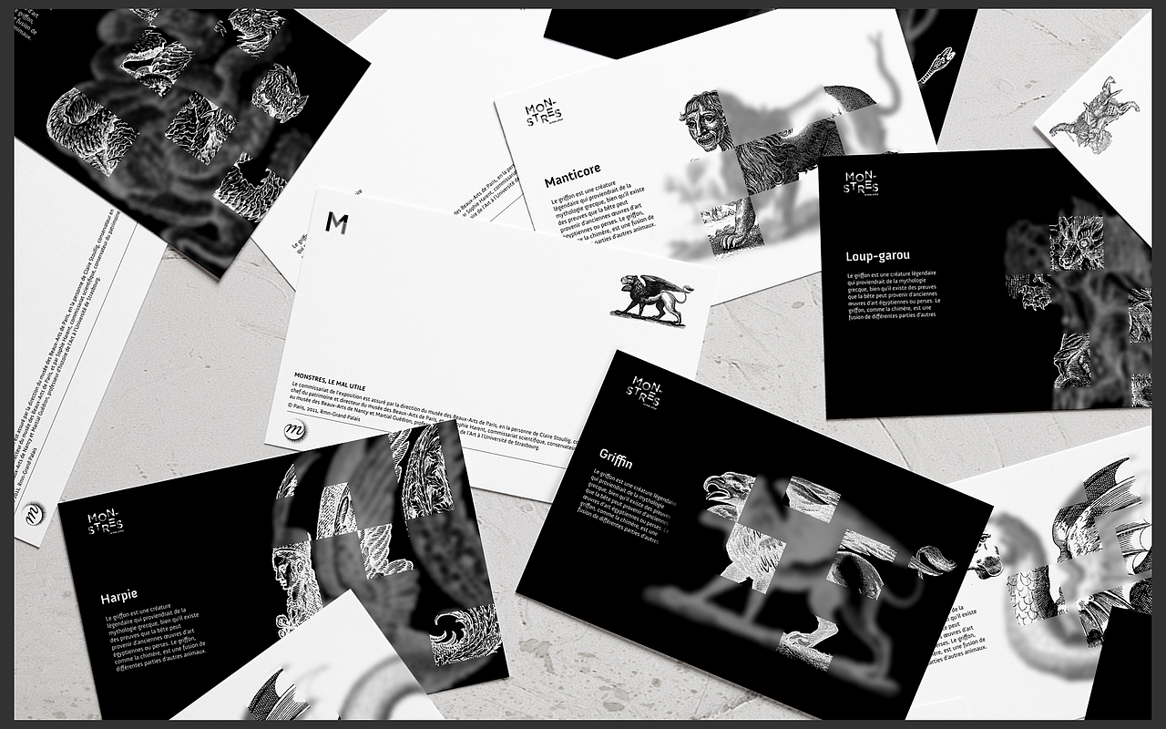 Monstres, le mal utile(关于鬼怪的展览)（图ZMjQwNDI4MzQw） - 品牌 - 站酷设计师明媚Mingmei原创素材 - 站酷ZCOOL