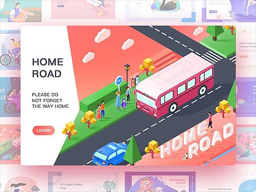 #大渔学院#学生作品-插画第二弹27发（个人主页-ZMzA4MTYyODg=） - 门户网站 - 站酷设计师三宇一生原创素材 - 站酷ZCOOL