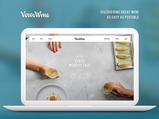 Verve Wine | 官网设计