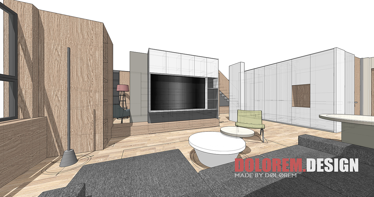 壹间/UNIQUE（图ZMjc4NTQzMjY4） - 家装设计 - 站酷设计师王玮_Dolorem原创素材 - 站酷ZCOOL