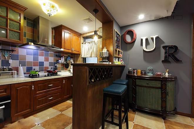 成都百纳装饰整装 116平米美式乡村风格（图ZNjU3MzA4MjA=） - 家装设计 - 站酷设计师四川百纳家居装饰原创素材 - 站酷ZCOOL