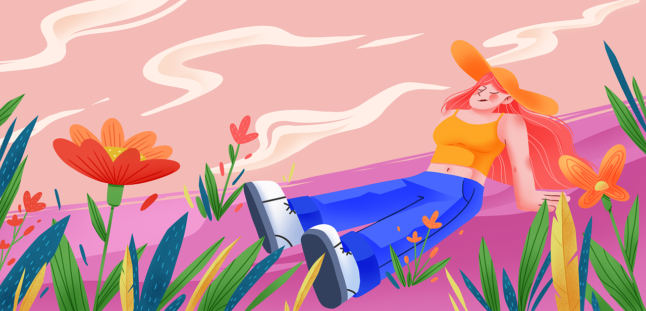 春天商插（圖ZMjk0MTEyNzY0） - 商業(yè)插畫 - 站酷設(shè)計(jì)師郭大力力原創(chuàng)素材 - 站酷ZCOOL