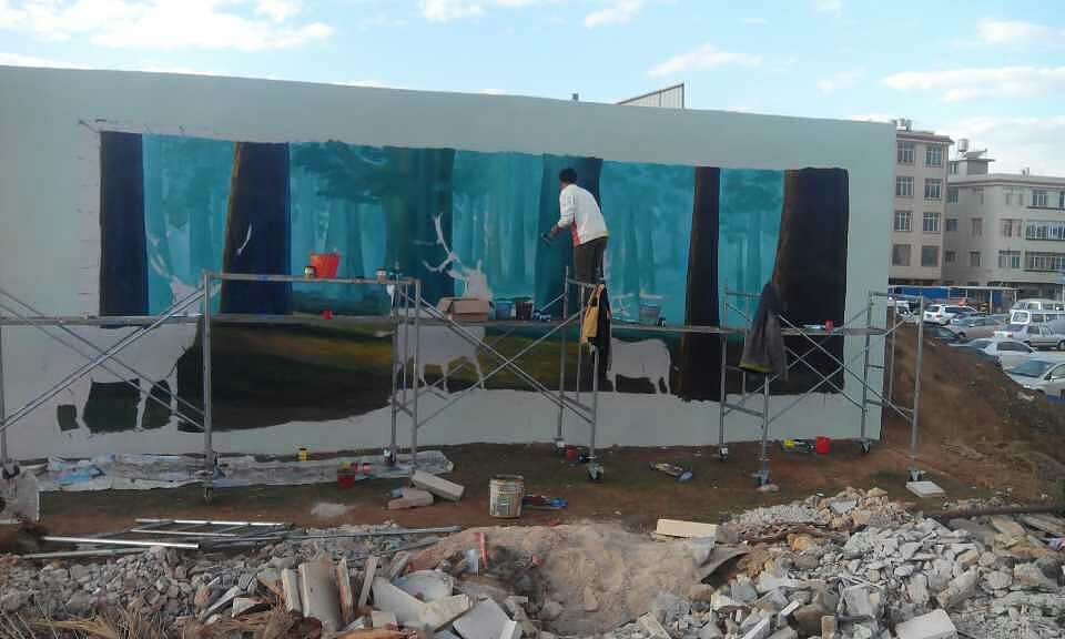 云南锦泰彩绘——云南3D彩绘制作公司云南昆明3d墙绘地画3的壁画——锦泰彩绘（图ZNTI0ODE1NTY=） - 其他手工艺 - 站酷设计师云南锦泰彩绘原创素材 - 站酷ZCOOL