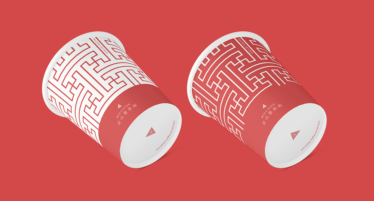 依山艺术馆 VI形象策划（图ZMTQ2ODQ1Mzcy） - 品牌 - 站酷设计师徨野原创素材 - 站酷ZCOOL