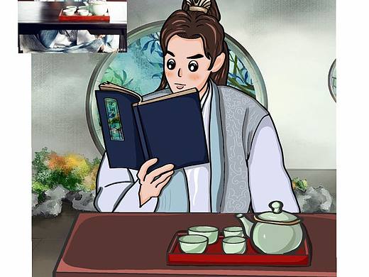 豆豆眼男孩｜庆余年2｜（个人主页-ZNjg1OTMyOTY=） - 艺术插画 - 站酷设计师Monica007呀原创素材 - 站酷ZCOOL