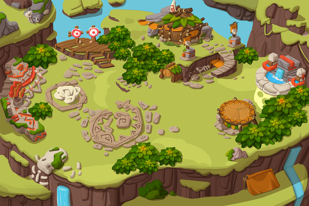 q版场景（图ZMjIyMjM3OTU2） - 其他 - 站酷设计师snail334原创素材 - 站酷ZCOOL