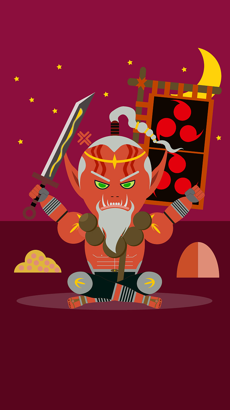 参赛作品，暴雪游戏—魔兽表情插画（图ZMTA1NjcyMzcy） - 商业插画 - 站酷设计师楠木鸳原创素材 - 站酷ZCOOL