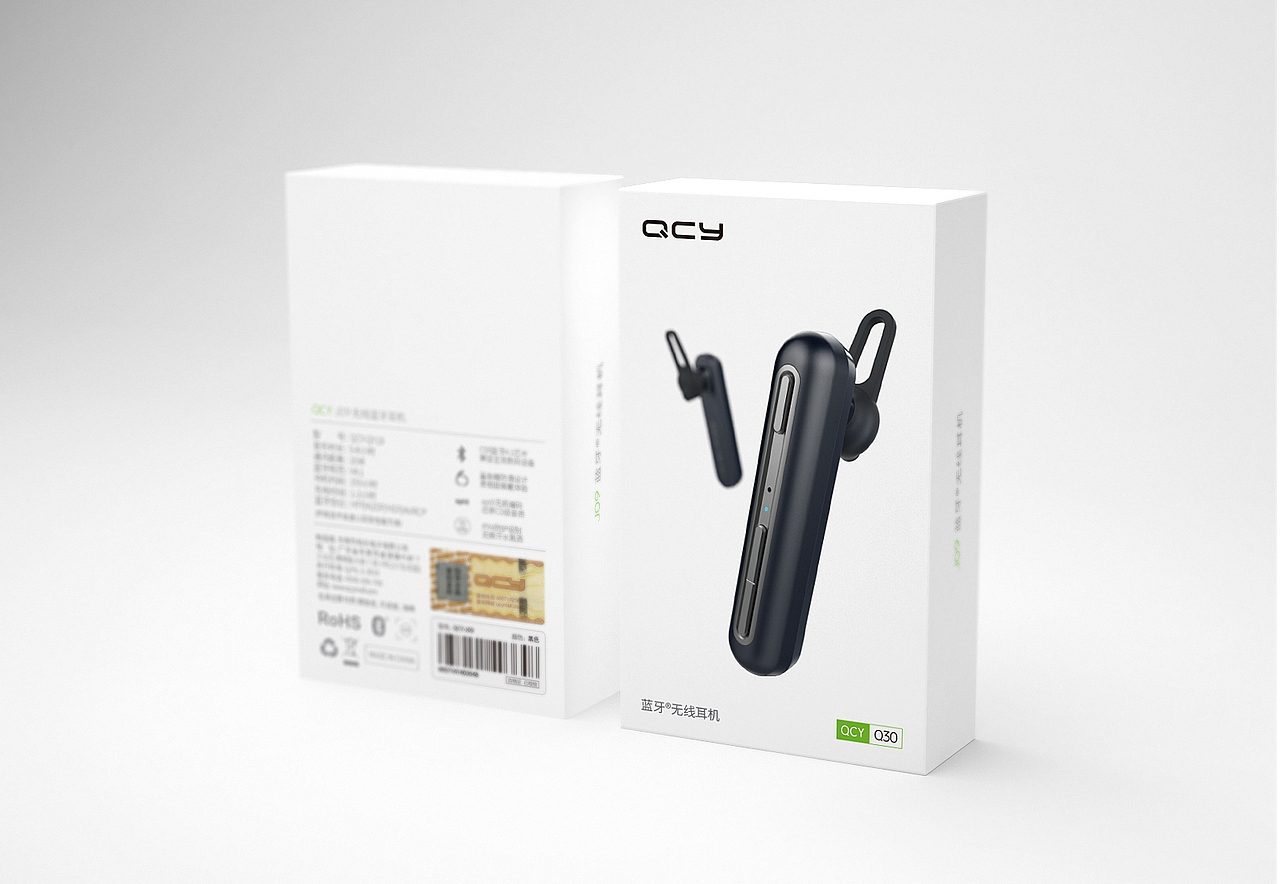 QCY蓝牙耳机包装