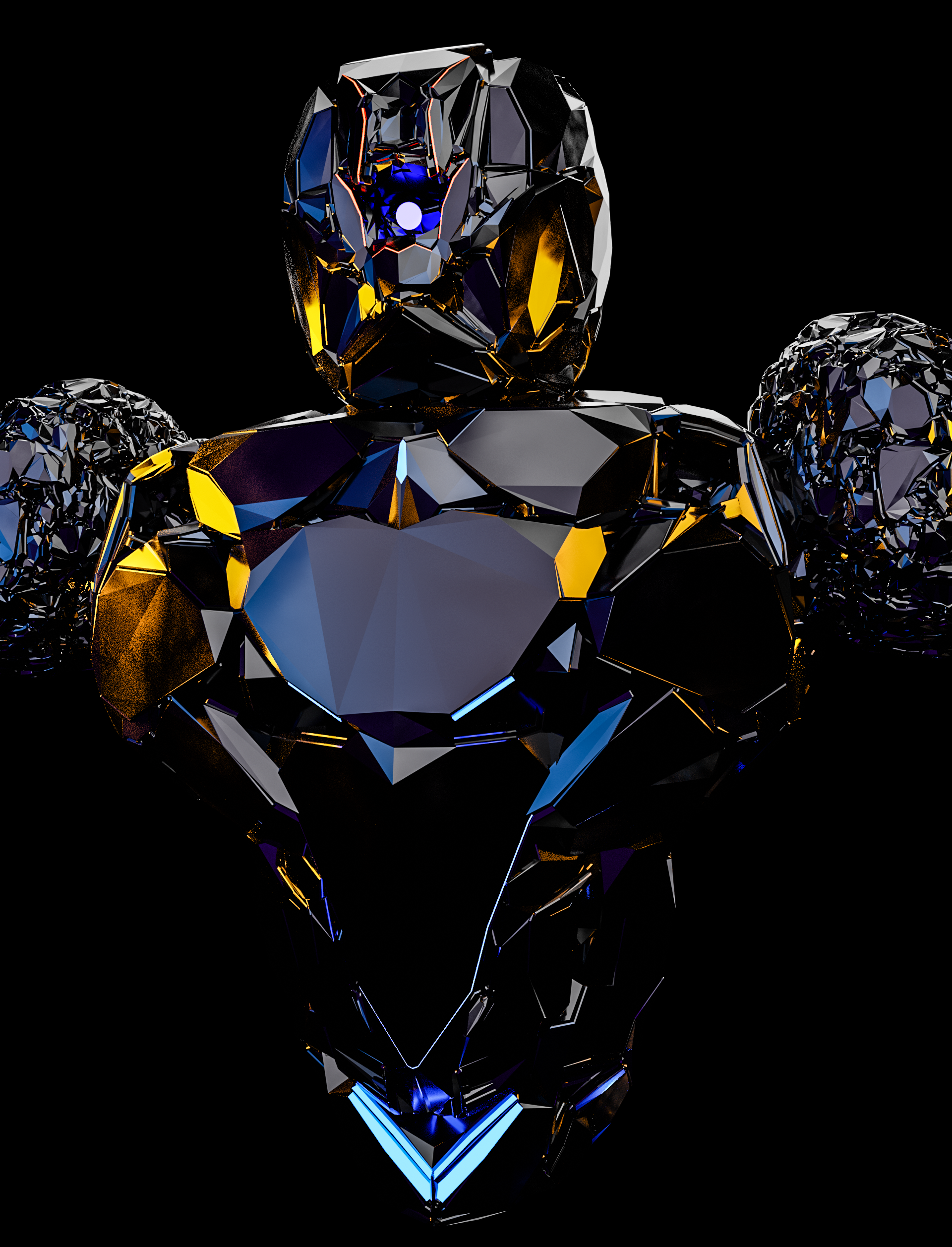 blender半小时速成硬表面机甲