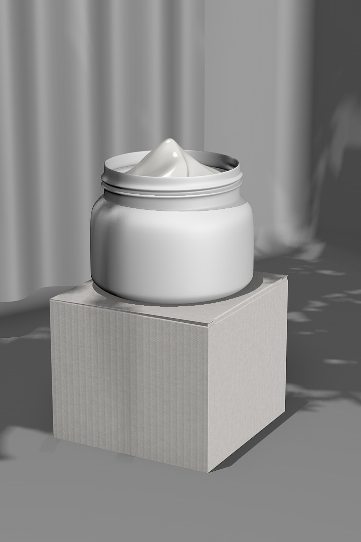 化妆品包装类白模练习|三维|产品|浅水员 - 原创作品 - 站酷 (zcool)