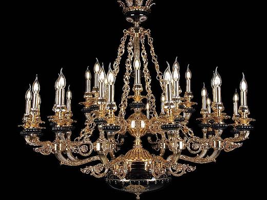 LX4082 法式吊灯锌合金蜡烛灯