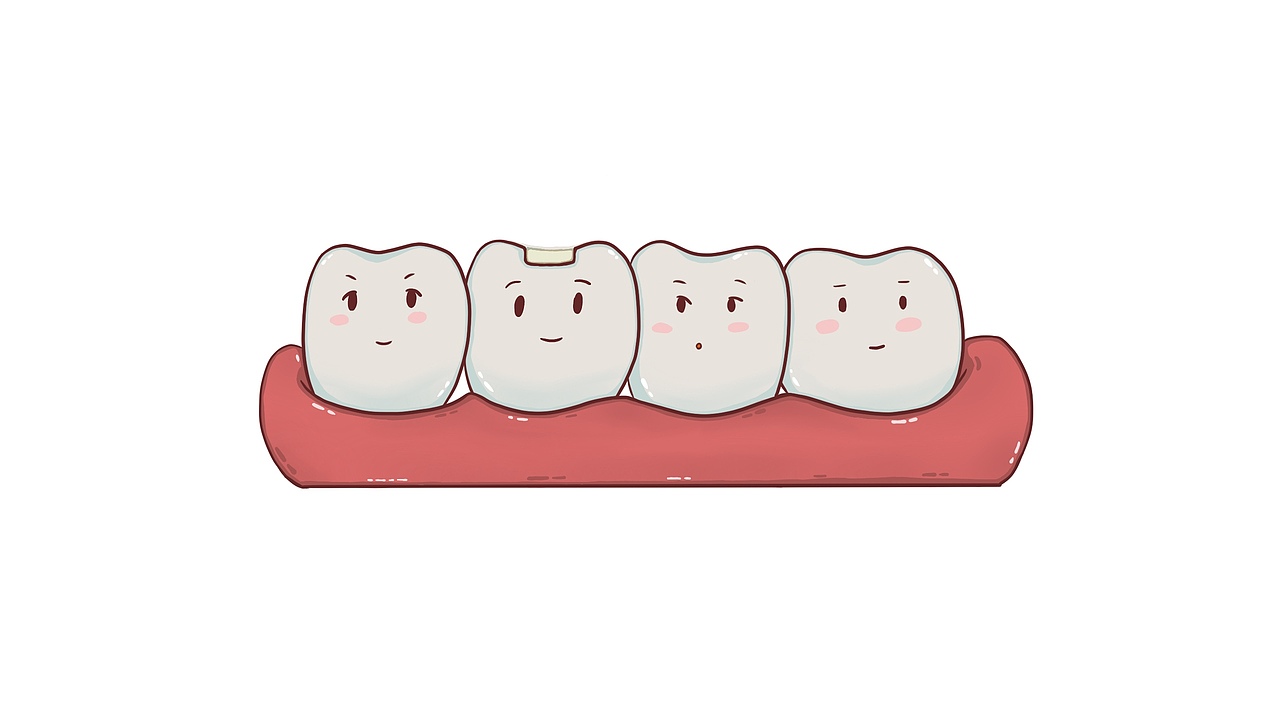 補(bǔ)牙流程（圖ZMTgyNzEzNDE2） - 創(chuàng)作習(xí)作 - 站酷設(shè)計(jì)師劉玉美口腔插畫原創(chuàng)素材 - 站酷ZCOOL