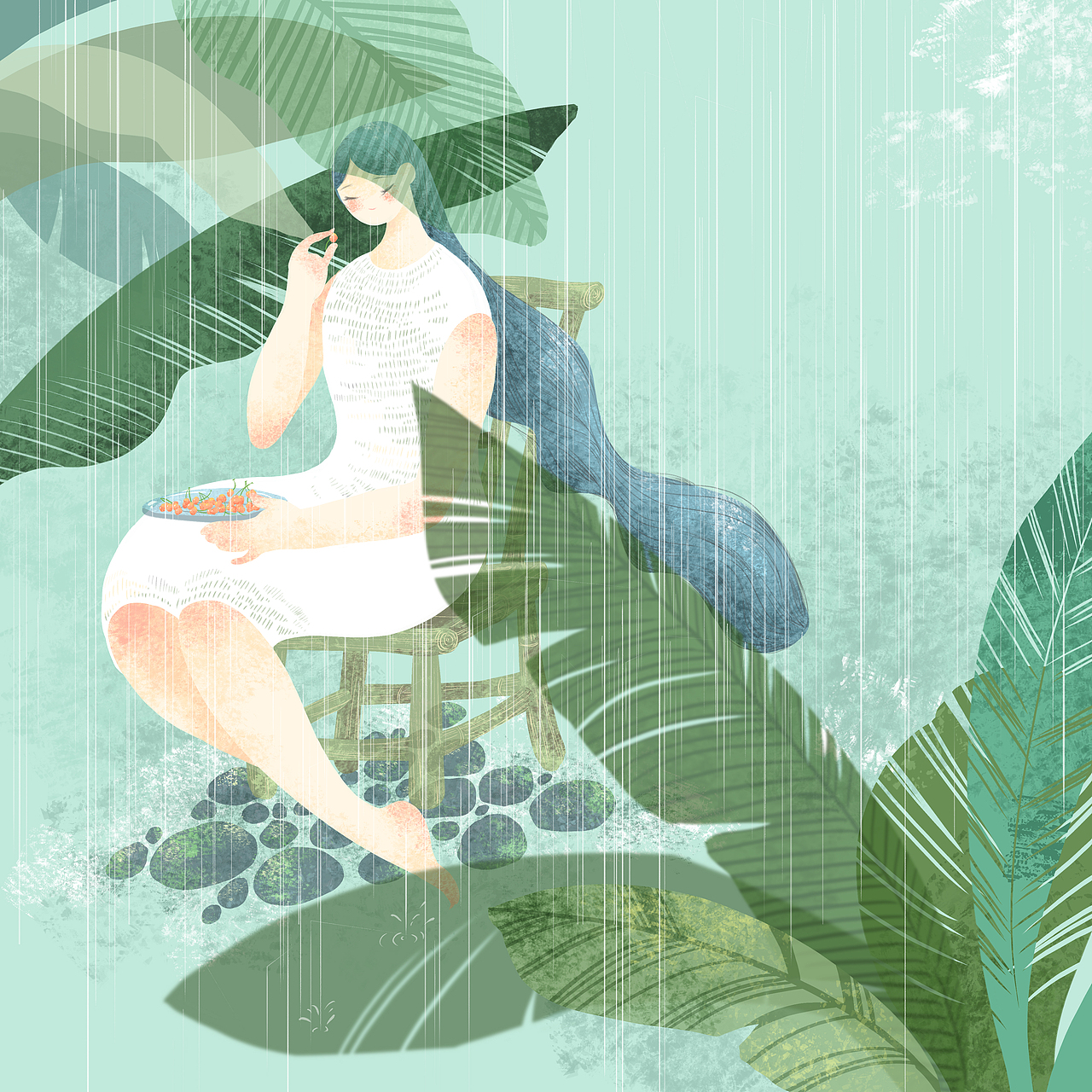 二十四节气（图ZMjE2NDY5NDY4） - 商业插画 - 站酷设计师六咩咩原创素材 - 站酷ZCOOL