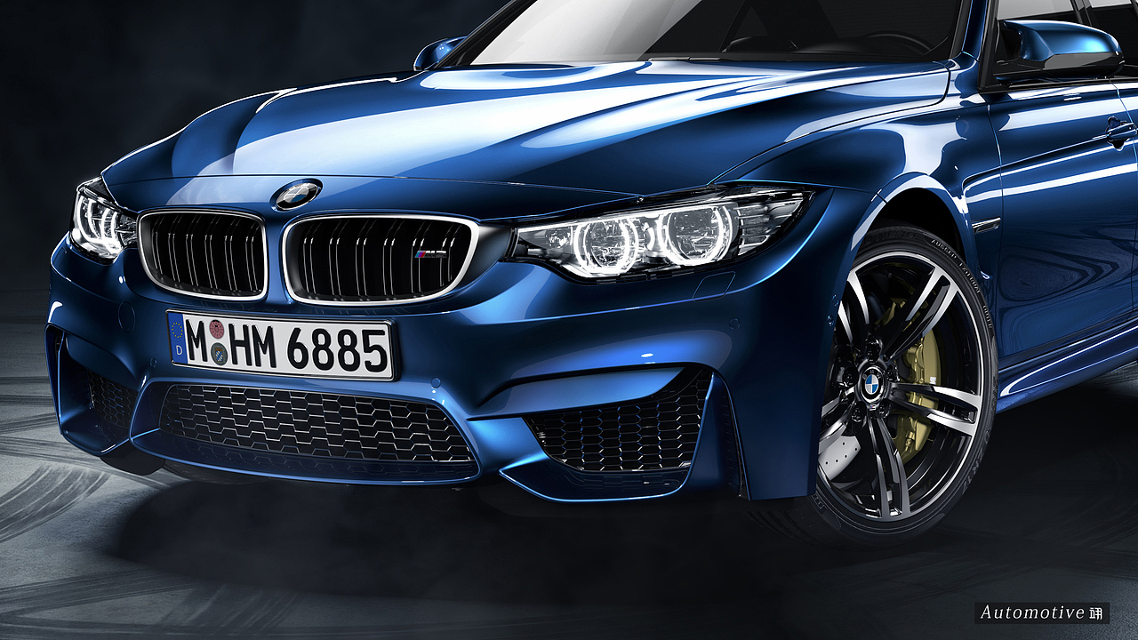 CGI Automotive photography -BMW M3（图ZMzE3NTU5ODA=） - 机械/交通 - 站酷设计师bababread原创素材 - 站酷ZCOOL