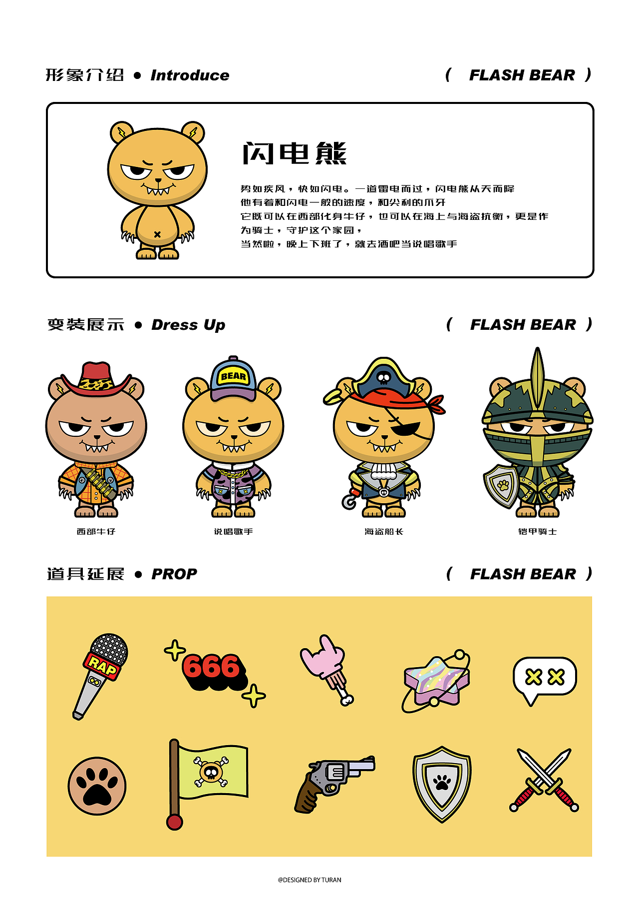 IP形象设计-闪电熊（图ZMjM2MjMzMjky） - IP形象 - 站酷设计师兔燃原创素材 - 站酷ZCOOL