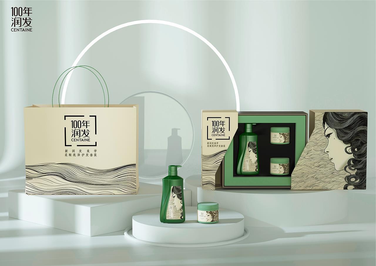 百年润发包装（图ZMzUwNDE3Njg0） - 包装 - 站酷设计师鱼塘喔喔喔原创素材 - 站酷ZCOOL