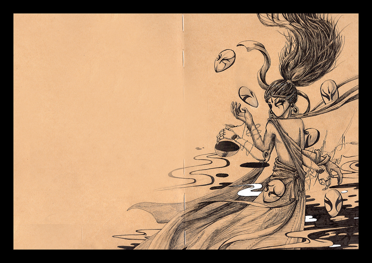 其本质为半人半神,半鬼半佛 ——夜叉