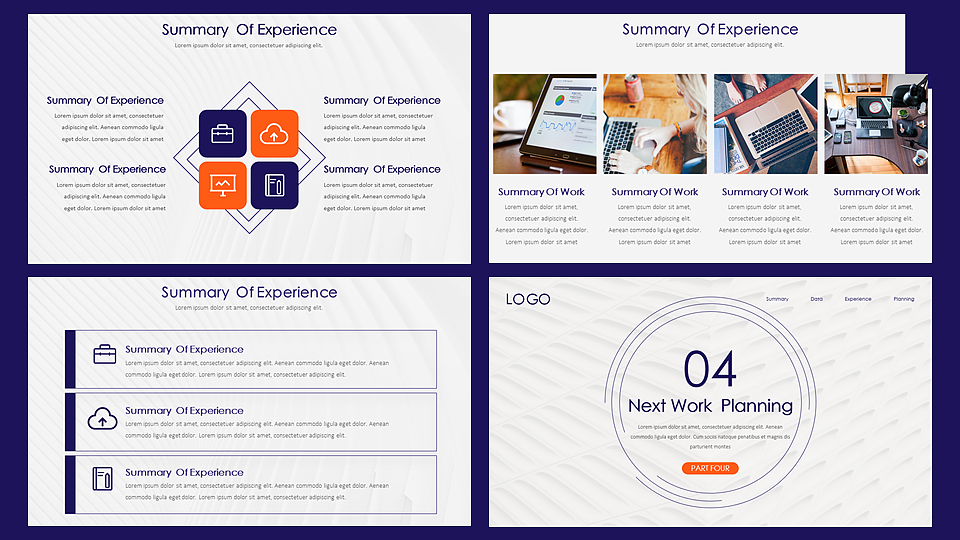 【耀你好看】工作总结互联网时尚简约商务PPT