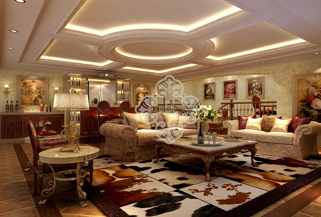 中信珺台美式风格设计