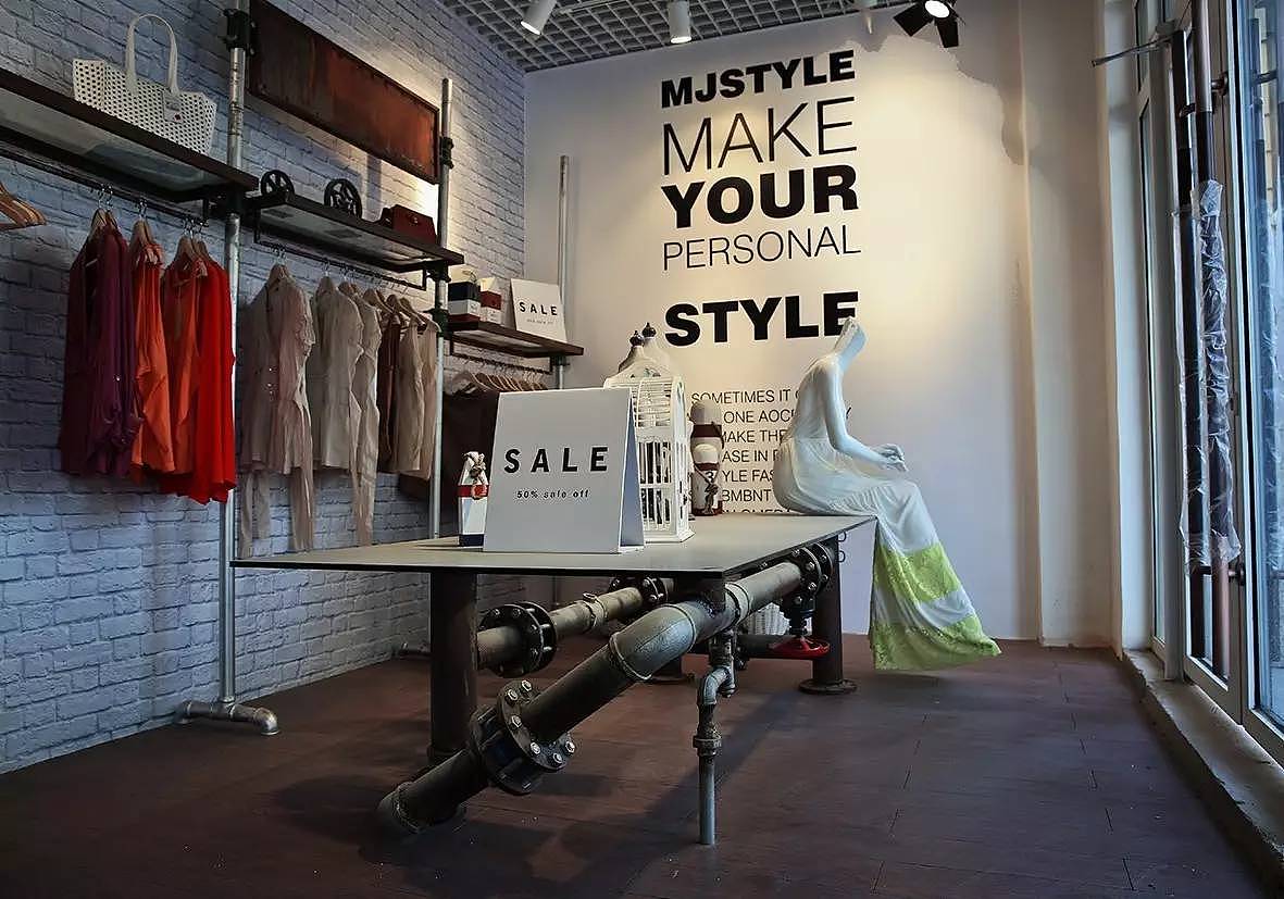 商业街软装 清悦空间 星光大道商业街之软装展示