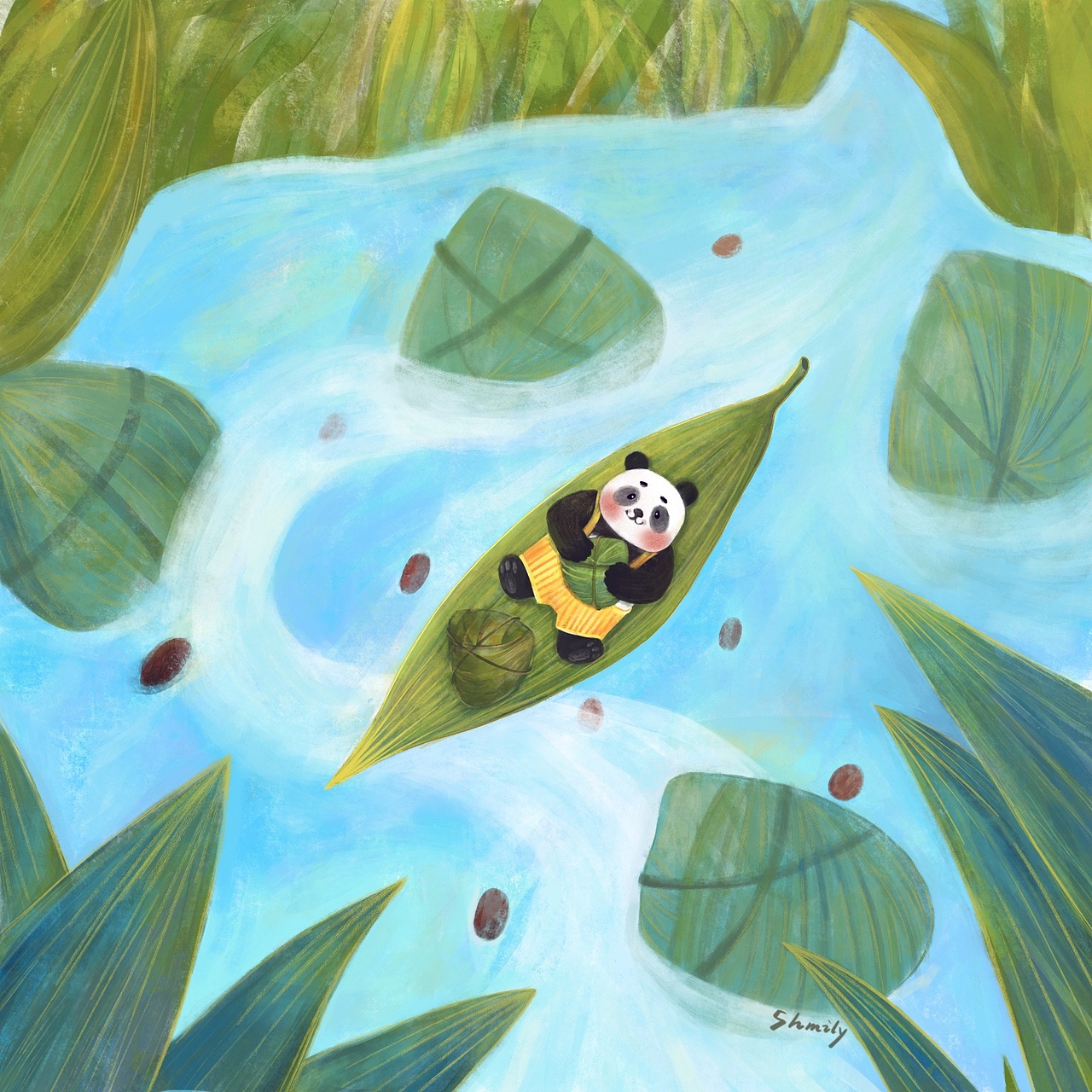 端午畫(huà)的圖（圖ZMjEzNzM0NTQw） - 創(chuàng)作習(xí)作 - 站酷設(shè)計(jì)師畫(huà)畫(huà)的卓卓子原創(chuàng)素材 - 站酷ZCOOL