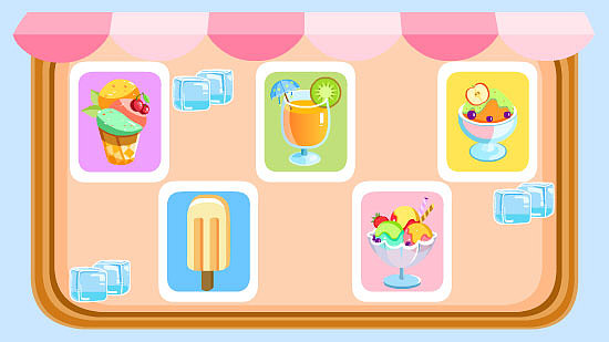 儿童游戏—美食屋场景（图ZMjI5MjQzMzg0） - 游戏原画 - 站酷设计师岛上小屿原创素材 - 站酷ZCOOL
