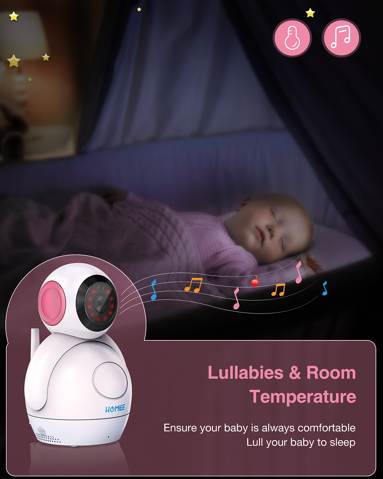 嬰兒監(jiān)視器主圖 粉色（圖ZMjgxODE4NzEy） - 其他平面 - 站酷設(shè)計(jì)師小小小何同學(xué)原創(chuàng)素材 - 站酷ZCOOL