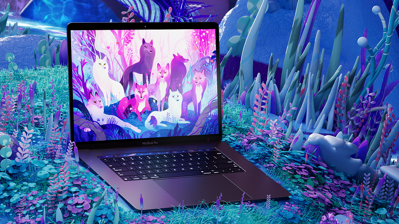 “Mac Forest”（图ZMjg1NTg3MjA0） - 产品 - 站酷设计师Gray_motion原创素材 - 站酷ZCOOL