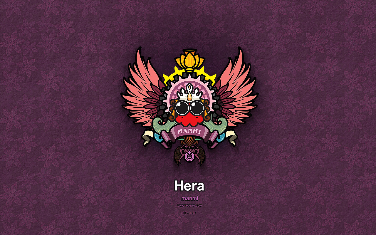 章小漫十二诸神系列壁纸（含pc壁纸、安卓壁纸、iPhone壁纸）（图ZNDM2MjYzOTI=） - 闪屏/壁纸 - 站酷设计师奉全文化原创素材 - 站酷ZCOOL