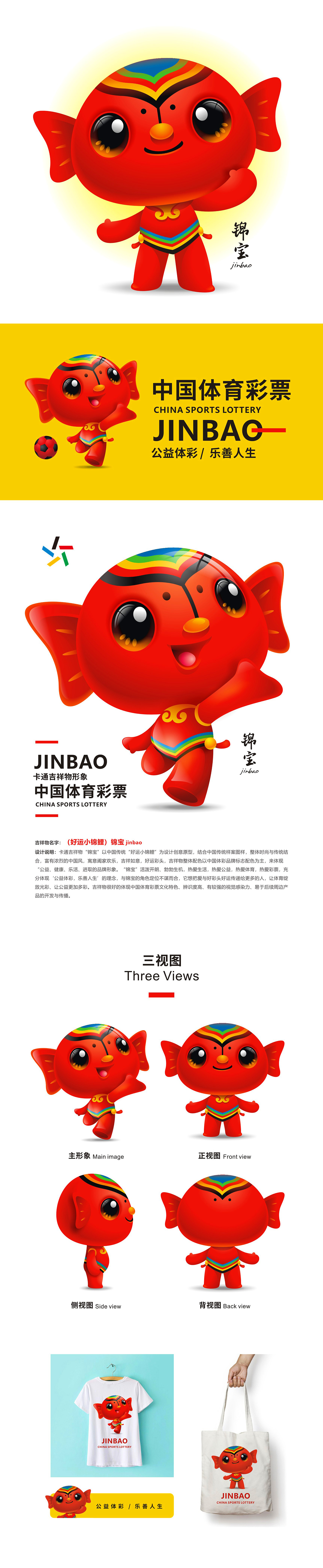 好运小锦鲤锦宝jinbao