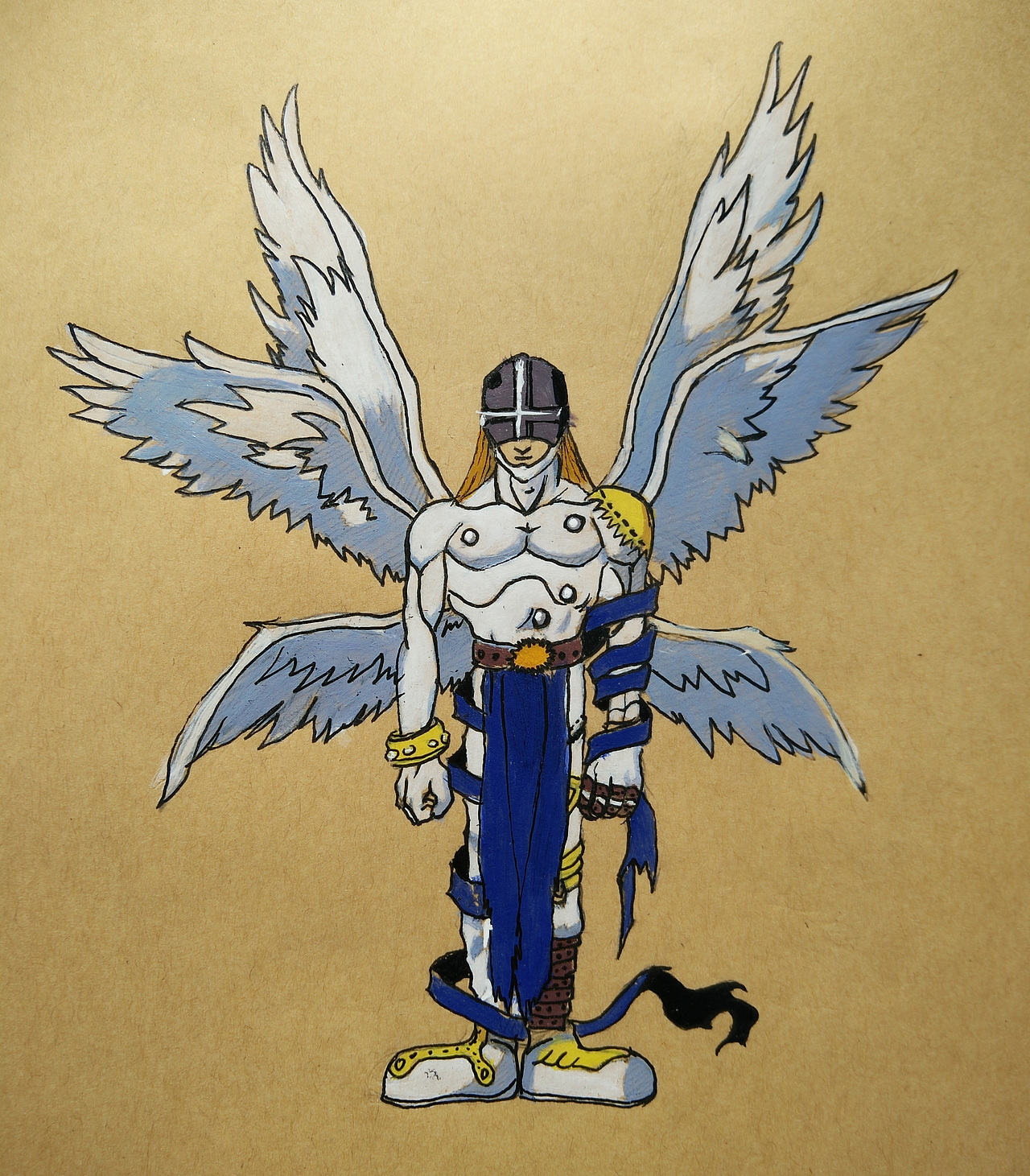 数码宝贝--【手绘/丙烯】（图ZNTI2MDc3NjA=） - 创作习作 - 站酷设计师糖可乐tangkele原创素材 - 站酷ZCOOL