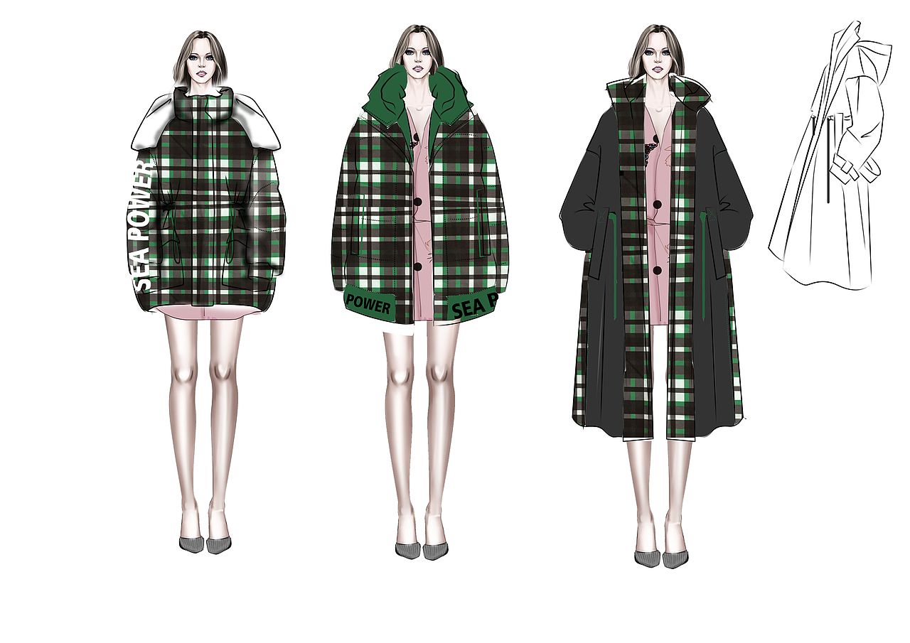 2018羽绒服设计系列