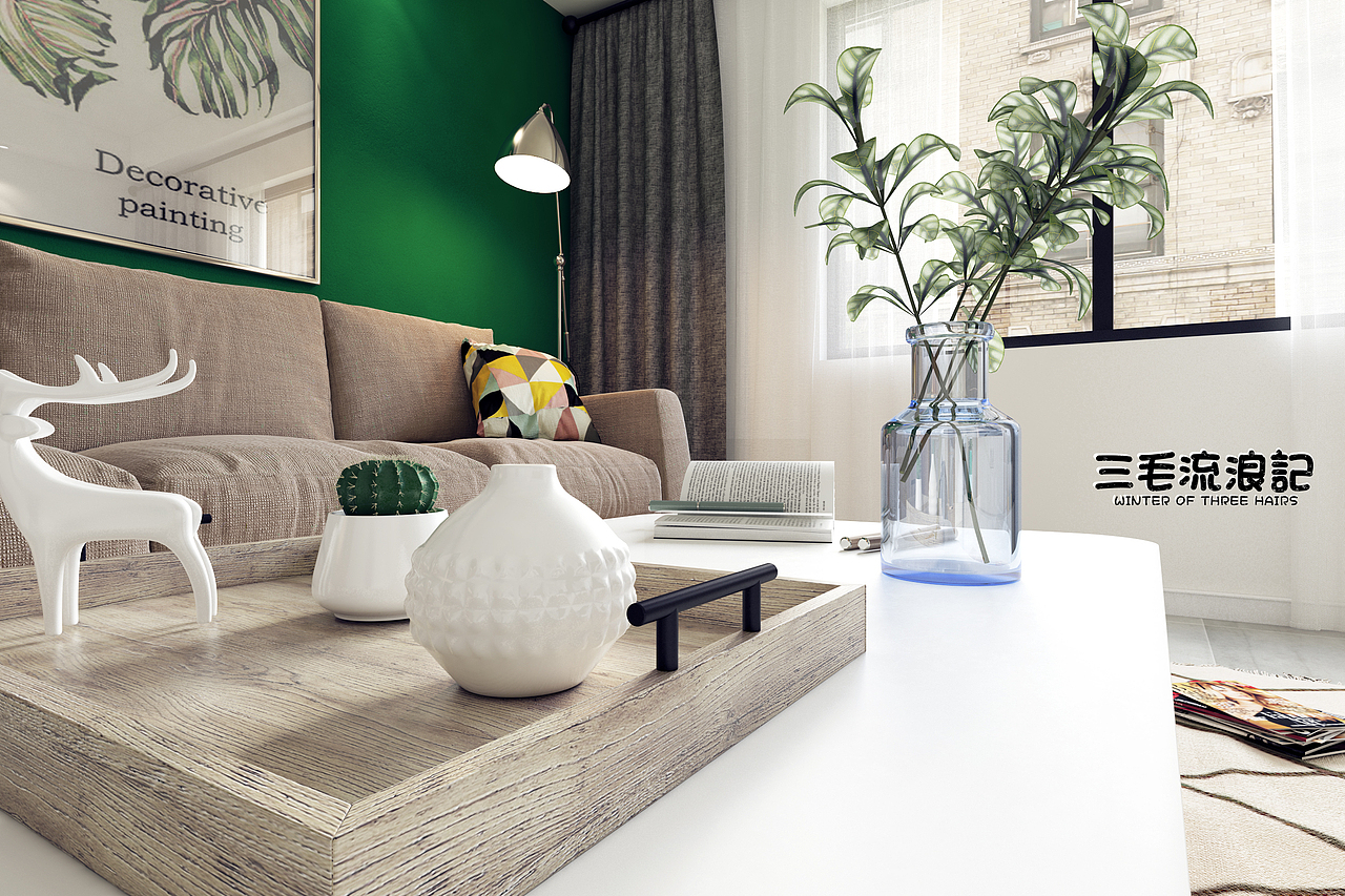 北欧家居（图ZMTU4NzQ3Mjcy） - 家装设计 - 站酷设计师三毛流浪的故事原创素材 - 站酷ZCOOL