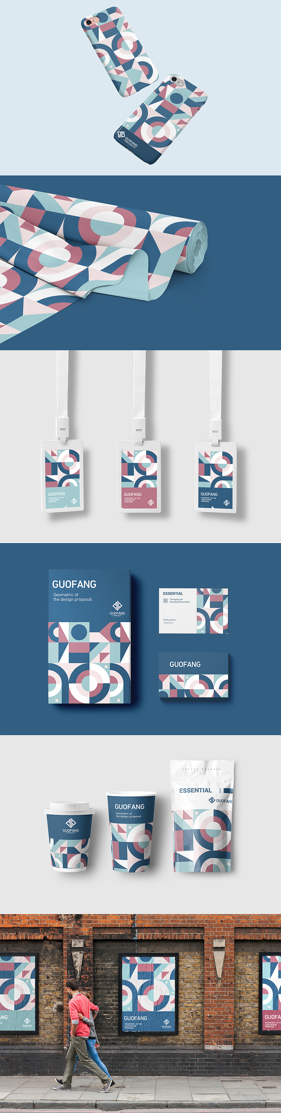 卡通类-几何类品牌延展（图ZMTgzNTMxMzc2） - 品牌 - 站酷设计师晓耶原创素材 - 站酷ZCOOL