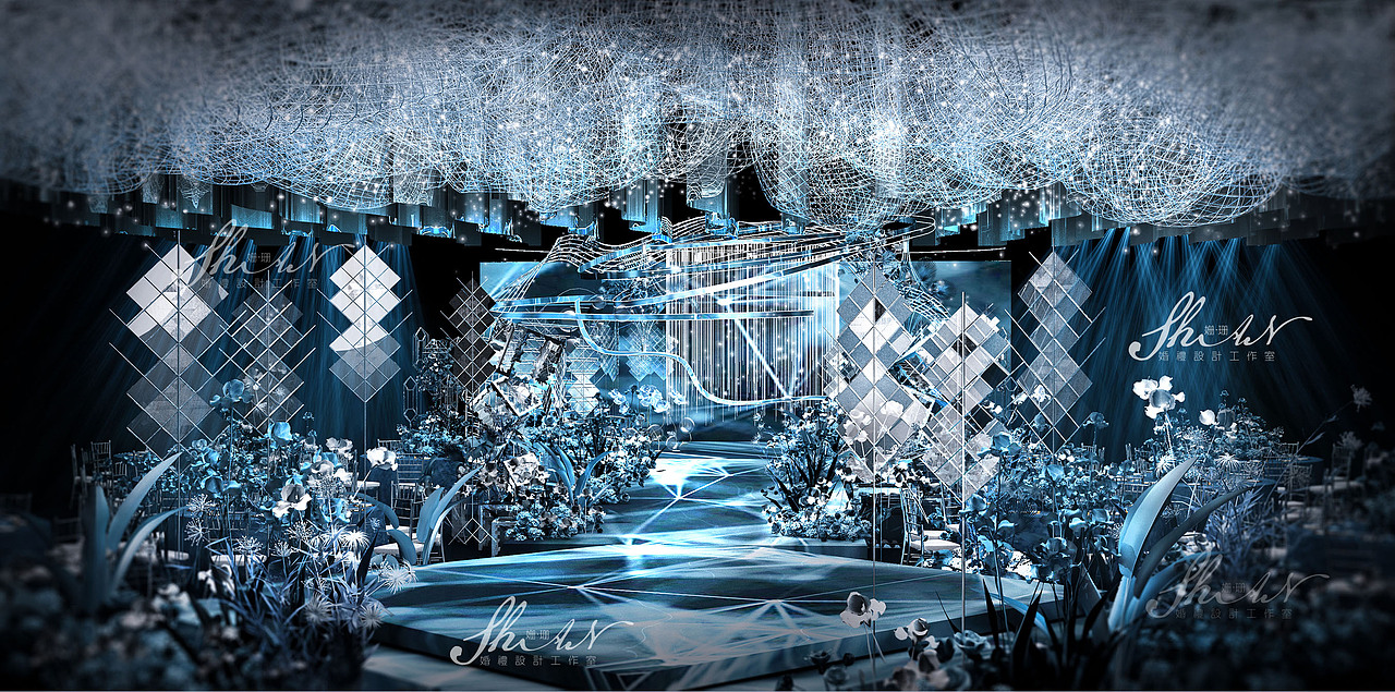 姗珊3D婚礼效果图（图ZMTQzMTgzMjE2） - 舞台美术 - 站酷设计师婚礼设计工作室原创素材 - 站酷ZCOOL