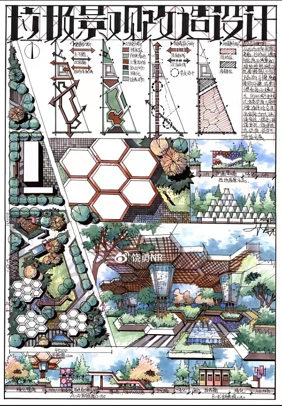 郑州轻工业大学环艺考研真题解析（图ZMjY5MzcwMDky） - 景观设计 - 站酷设计师绘聚设计教育原创素材 - 站酷ZCOOL