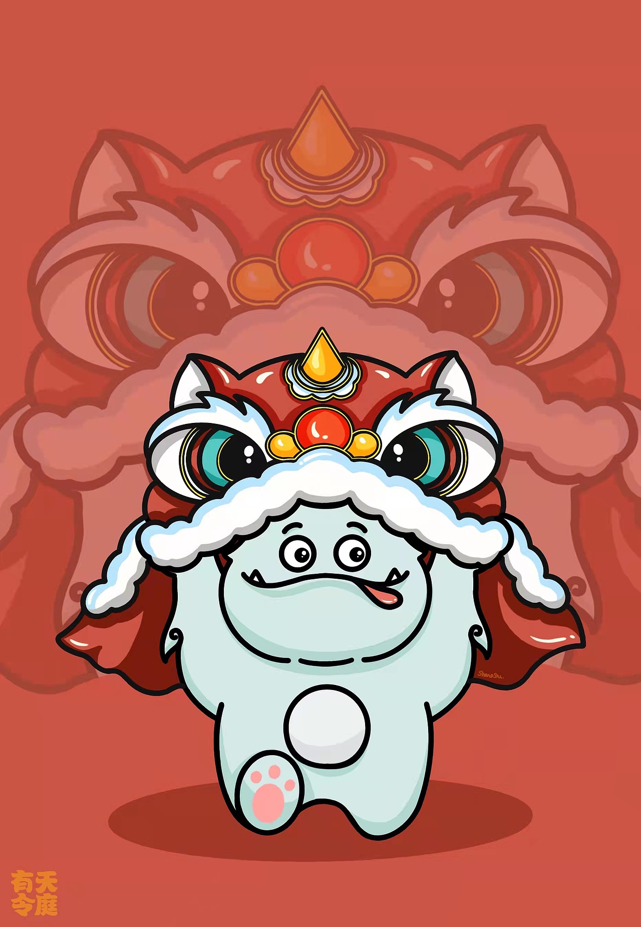 红红火火过大年!专属壁纸Get上!