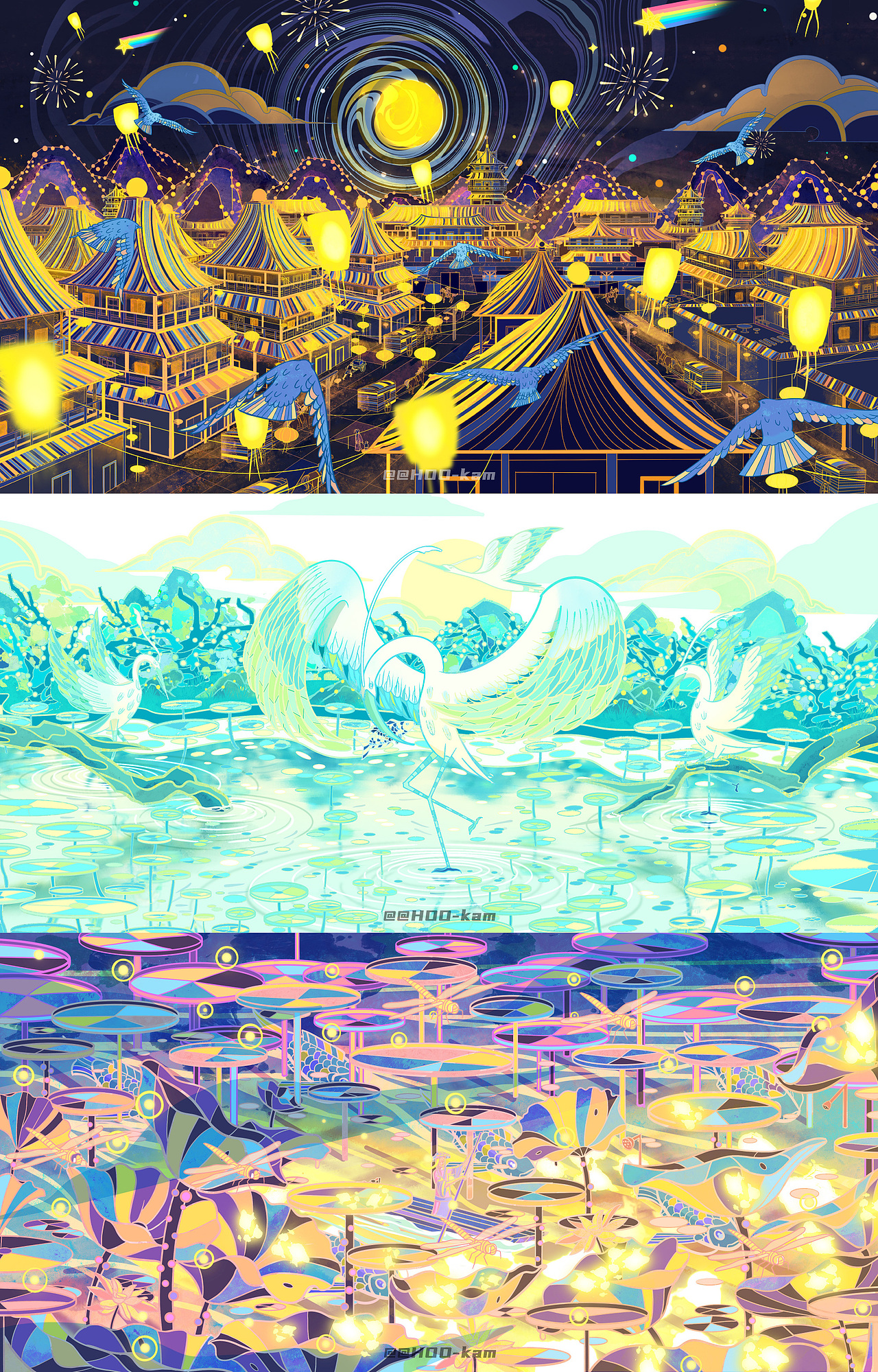 中国风插画（4）（图ZMzIzODU2NDA0） - 商业插画 - 站酷设计师Hookam原创素材 - 站酷ZCOOL