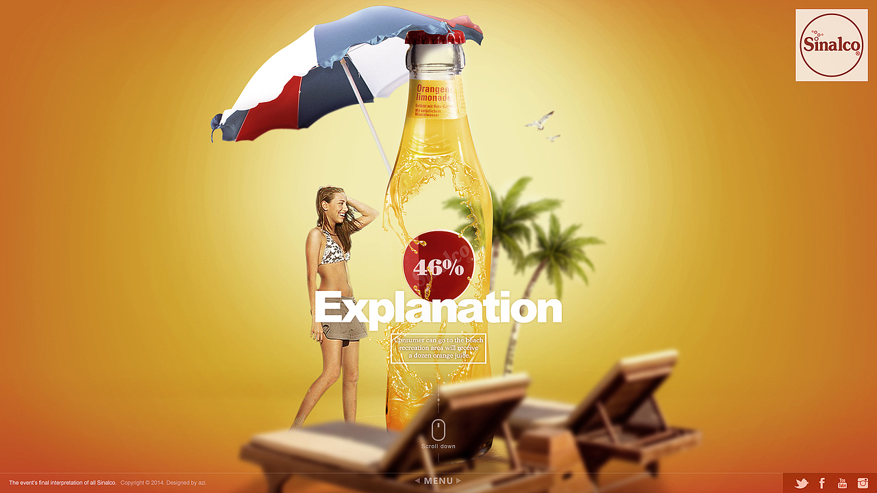 【饮料推广·互动广告】 × 张栋夫（图ZMTU1MjYwMzI=） - 运营设计 - 站酷设计师张详情电商全案原创素材 - 站酷ZCOOL