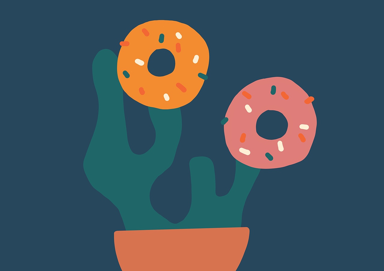 如果仙人掌上能长出甜甜圈
那我就会七十二变