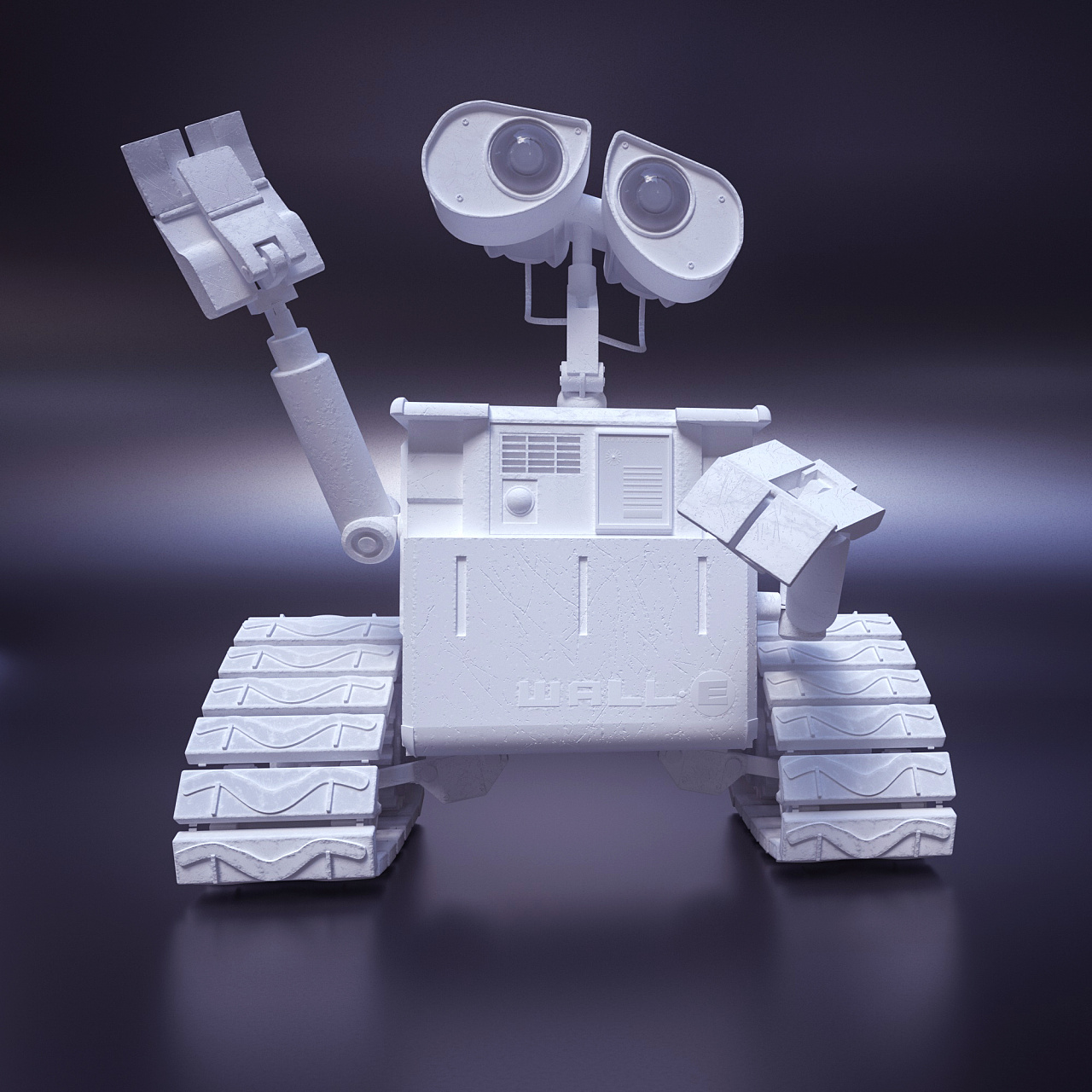 瓦力机器人(建模 渲染) - 原创作品 - 站酷(zcool)