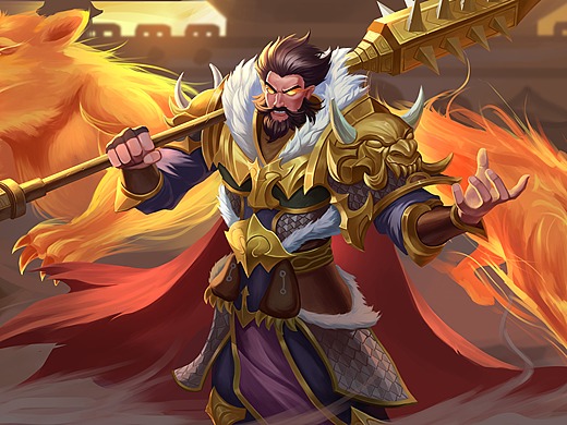 最近临摹练习 三国杀十周年—传说李傕